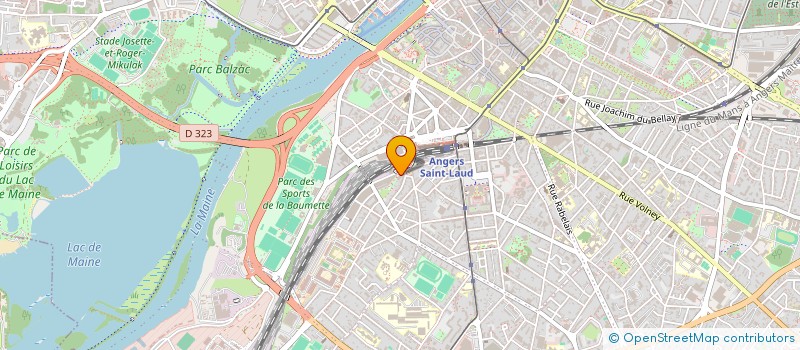 localisation de l'entreprise VPF PACA 2 à ANGERS