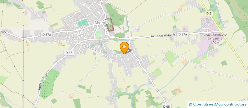 localisation de l'entreprise VPHARM'AVENIR  MERVILLE