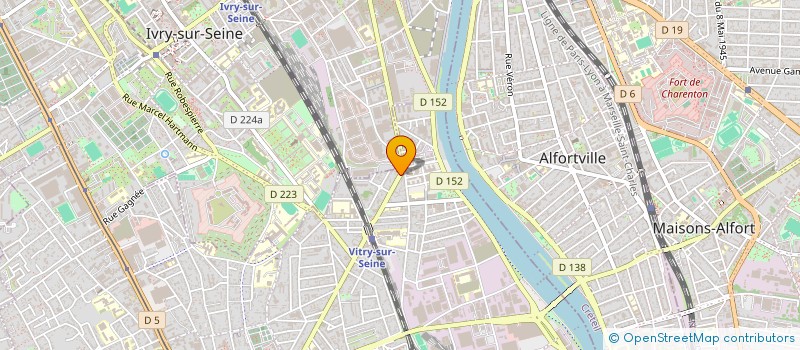 localisation de l'entreprise VPHONE COM  VITRY-SUR-SEINE