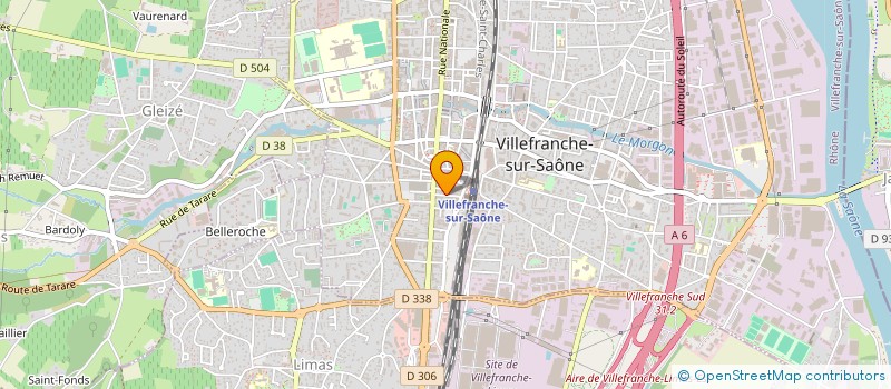 localisation de l'entreprise VPI à VILLEFRANCHE-SUR-SAONE