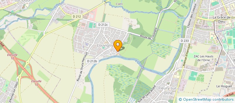 localisation de l'entreprise VPI  LOUVIGNY