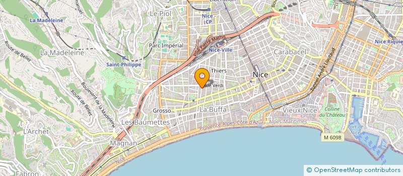 localisation de l'entreprise VPI FRANCE à NICE