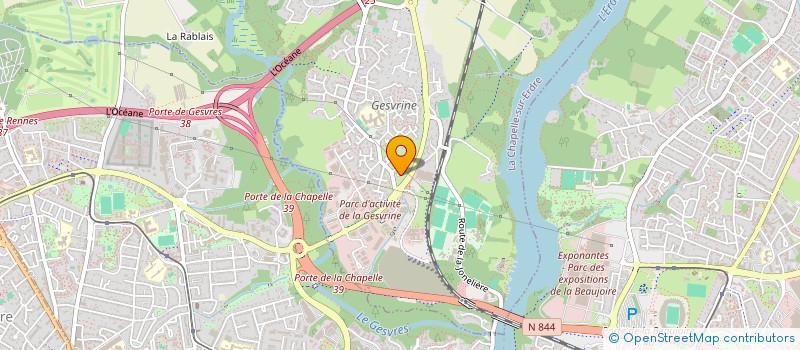 localisation de l'entreprise VPI SOLUTIONS à LA CHAPELLE-SUR-ERDRE