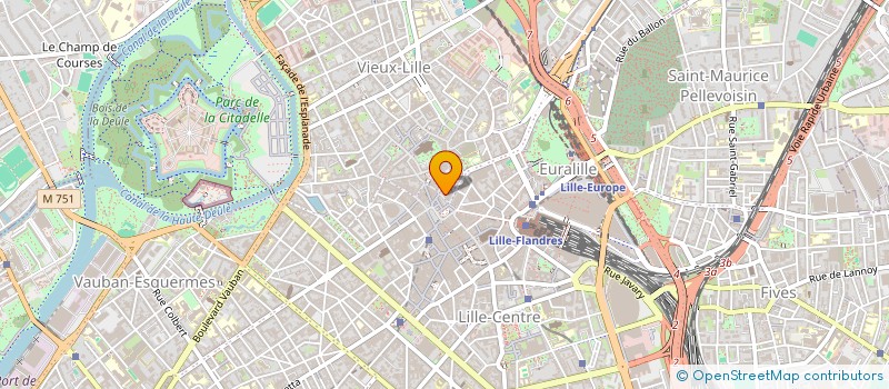 localisation de l'entreprise VPK à LILLE