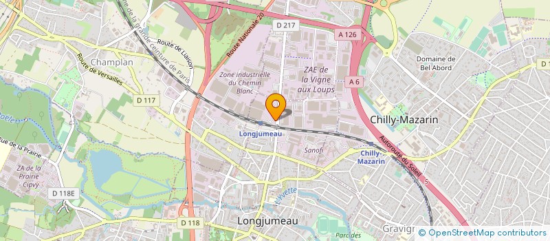 localisation de l'entreprise VPK CORRUGATING à LILLE