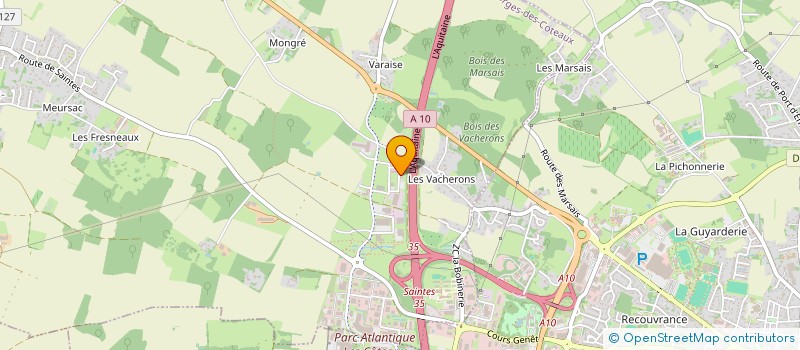 localisation de l'entreprise VPL à SAINT-GEORGES-DES-COTEAUX