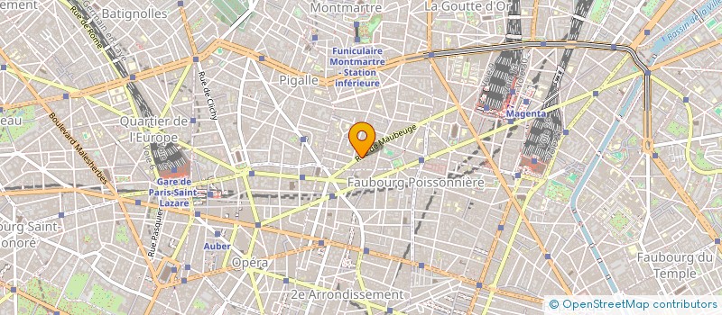 localisation de l'entreprise VPL BUSINESS TRAVEL  PARIS