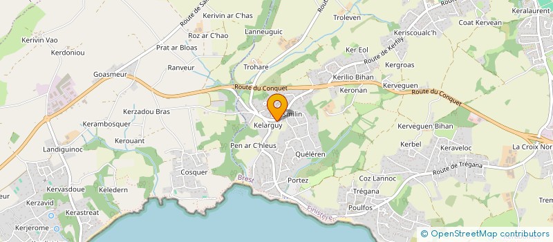 localisation de l'entreprise VPL IMMO  LOCMARIA-PLOUZANE