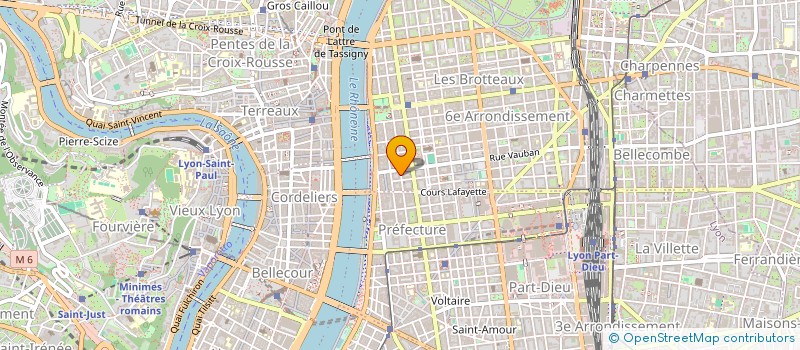 localisation de l'entreprise VPL PATRIMOINE à LYON