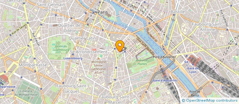 localisation de l'entreprise VPLF à PARIS