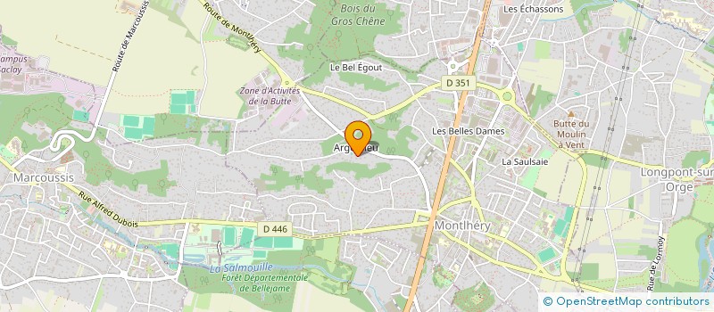 localisation de l'entreprise VPLJ  MONTLHERY