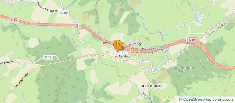 localisation de l'entreprise VPLN  MARCILLY-LES-BUXY