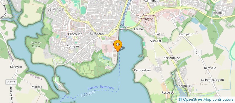 localisation de l'entreprise VPLP SCI à VANNES