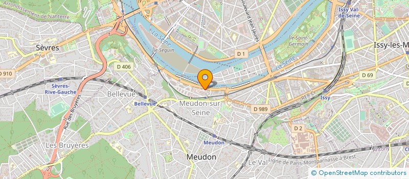localisation de l'entreprise VPLS VALEUR PERFORMANCE LEADERSHIP à MEUDON