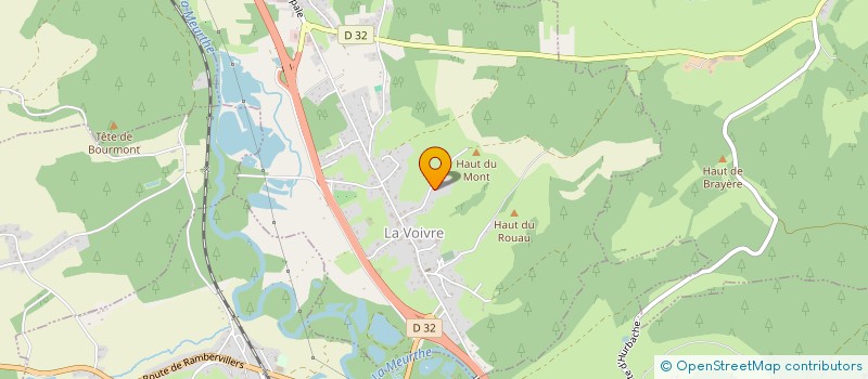 localisation de l'entreprise VPLV  LA VOIVRE