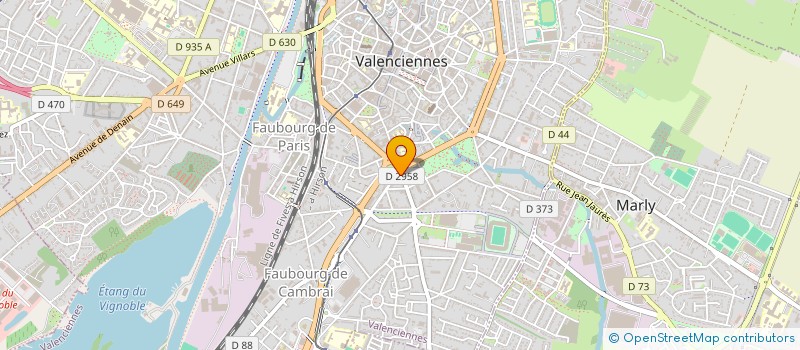 localisation de l'entreprise VPML VALENCIENNES à VALENCIENNES