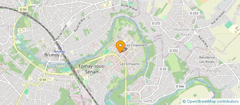 localisation de l'entreprise VPNETWORKS à EPINAY-SOUS-SENART