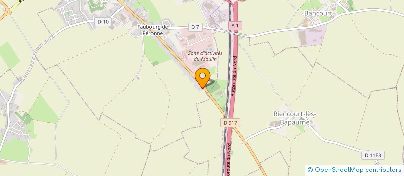 localisation de l'entreprise VPOINT-ORG  BAPAUME