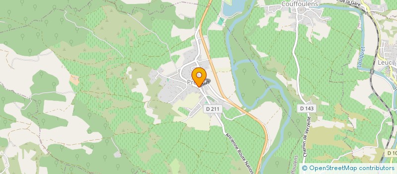 localisation de l'entreprise VPORTELLI  PREIXAN