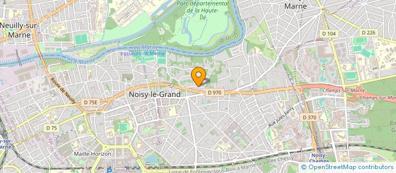 localisation de l'entreprise VPP  NOISY-LE-GRAND
