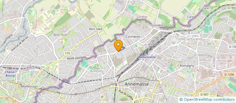 localisation de l'entreprise VPQT  AMBILLY