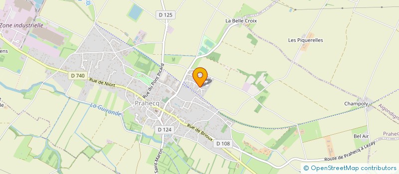 localisation de l'entreprise VPRC à PRAHECQ