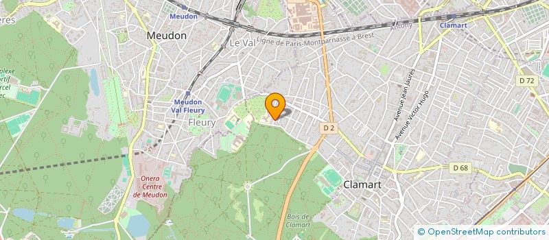 localisation de l'entreprise VPRC LEBRUN à CLAMART