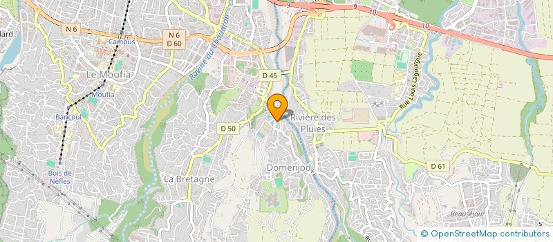 localisation de l'entreprise VPREV à SAINT-DENIS