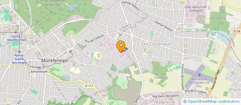 localisation de l'entreprise VPS à MONTFERMEIL