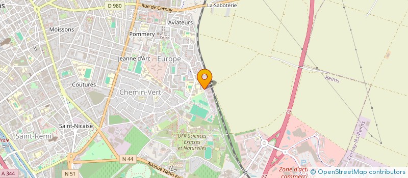 localisation de l'entreprise VPS  REIMS