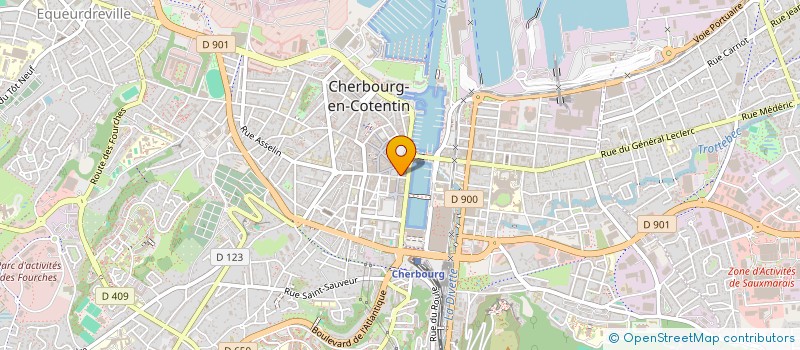 localisation de l'entreprise VPS à CHERBOURG-EN-COTENTIN