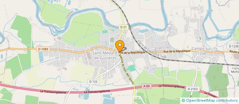 localisation de l'entreprise VPS  SAINT-MEDARD-DE-GUIZIERES