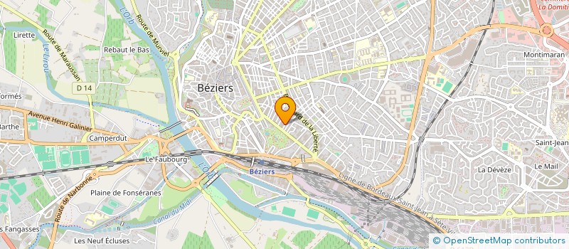 localisation de l'entreprise VPS GROUPE  BEZIERS