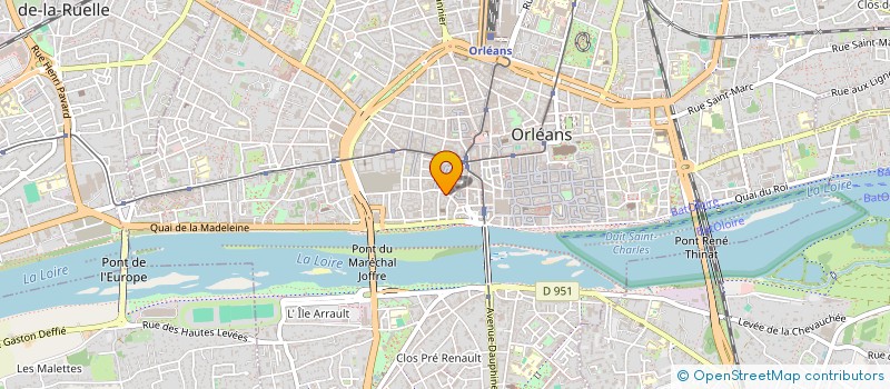 localisation de l'entreprise VPS LOCATION à ORLEANS