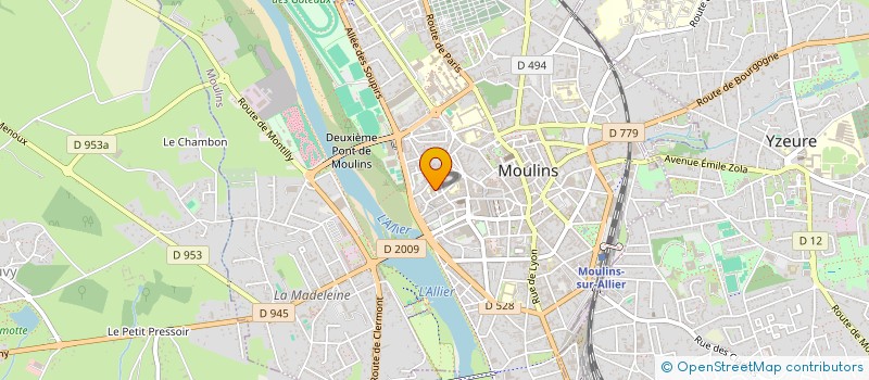 localisation de l'entreprise VPS SECURITE à NEUVY