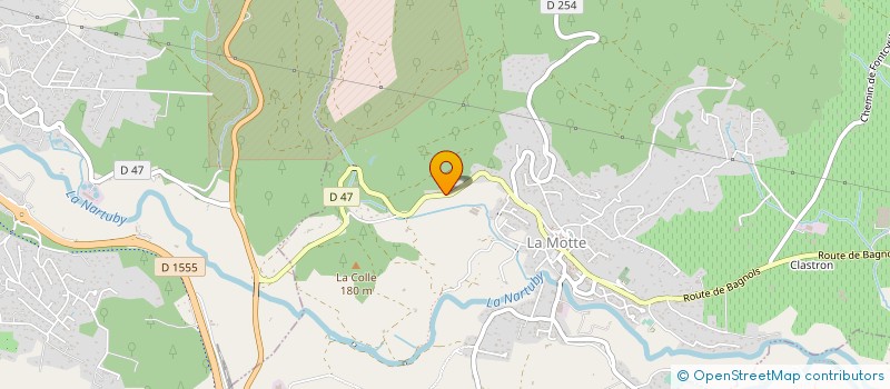 localisation de l'entreprise VPTP  LA MOTTE