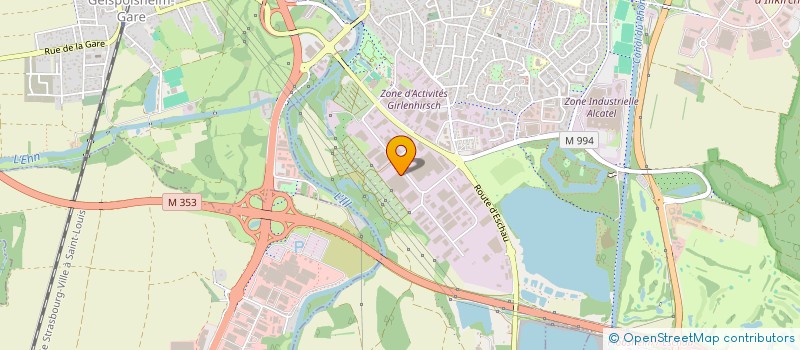 localisation de l'entreprise VR 13  GOXWILLER