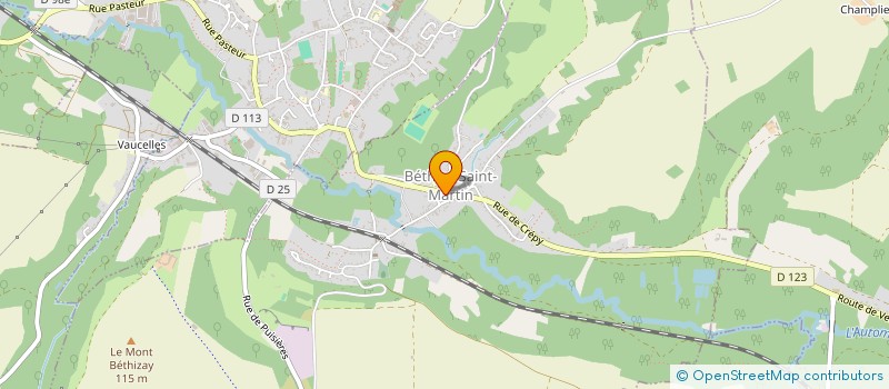 localisation de l'entreprise VR  BETHISY-SAINT-MARTIN