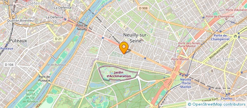 localisation de l'entreprise VR BULLES à NEUILLY-SUR-SEINE