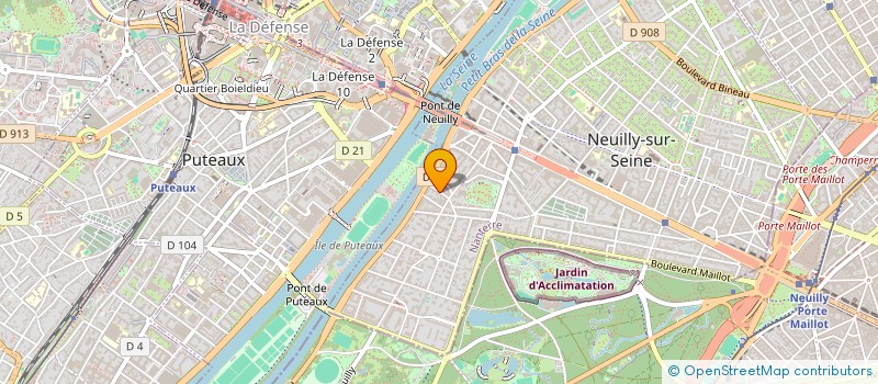 localisation de l'entreprise VR CONSEIL à NEUILLY-SUR-SEINE