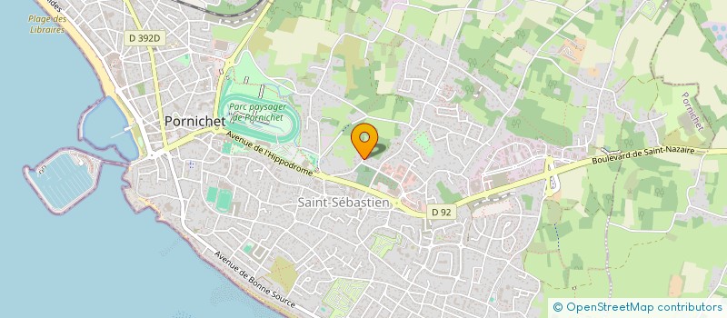 localisation de l'entreprise VR CONSULTING  PORNICHET