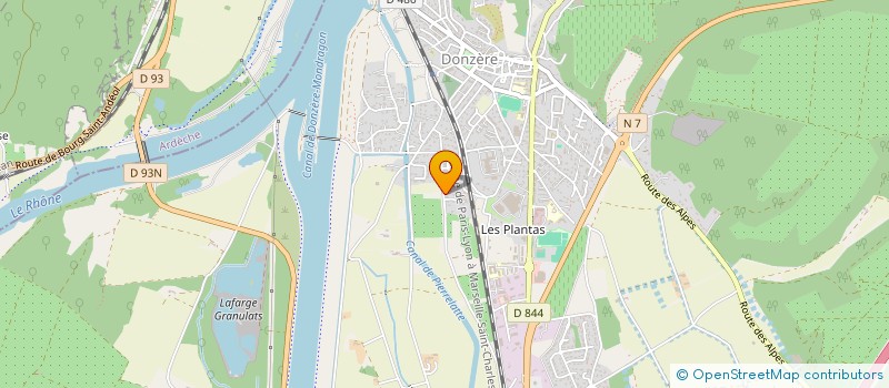 localisation de l'entreprise VR-CREATIONS  MALATAVERNE