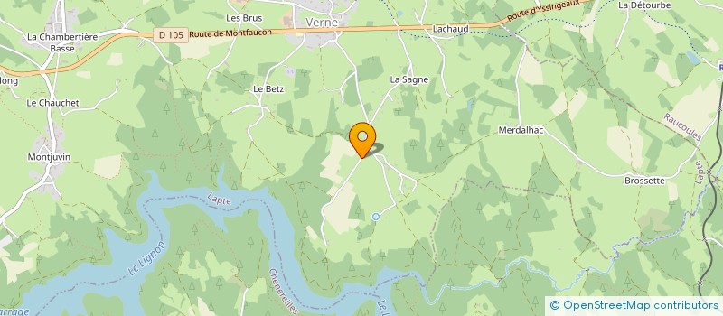 localisation de l'entreprise VR DEVELOPPEMENT  LAPTE