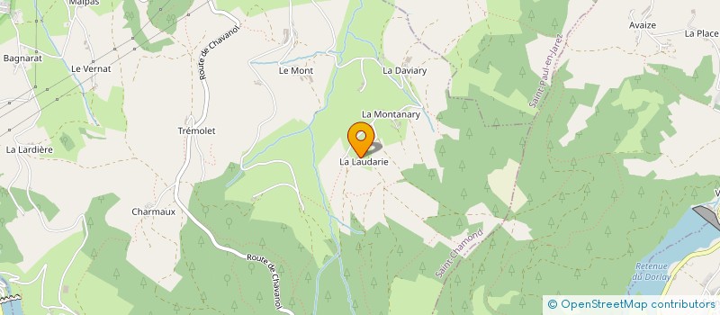 localisation de l'entreprise VR DISTRIBUTION  SAINT-CHAMOND