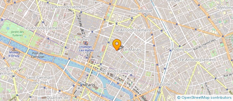 localisation de l'entreprise VR DISTRIBUTION  PARIS