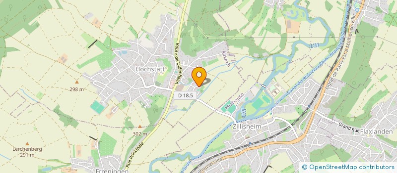 localisation de l'entreprise VR EXPERTISES  LUEMSCHWILLER