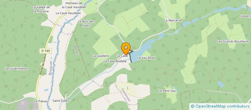 localisation de l'entreprise VR - EXPLOITATION & GERANCE SAS  CONTINVOIR