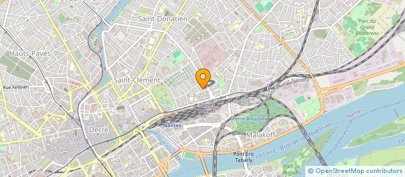 localisation de l'entreprise VR IMMO  NANTES