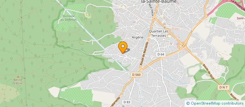 localisation de l'entreprise VR INVEST HOLDING à SAINT-MAXIMIN-LA-SAINTE-BAUME