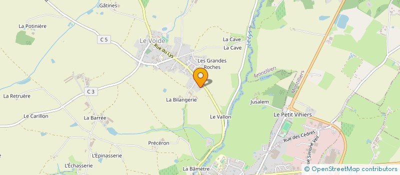 localisation de l'entreprise VR INVESTISSEMENT à LYS-HAUT-LAYON